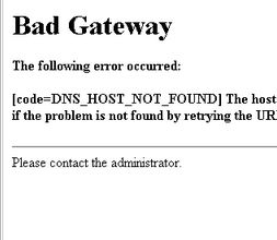 Was HeiГџt Bad Gateway Was HeiГџt Bad Gateway